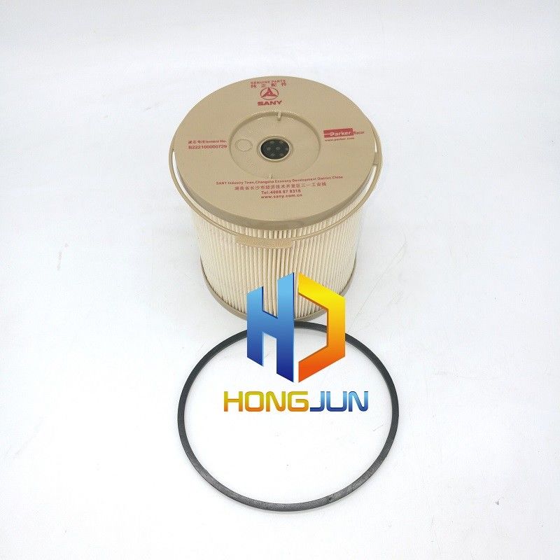 জ্বালানী স্যানি রিপেয়ার পার্টস B22210000729 Excavator Oil Suction Filter Element