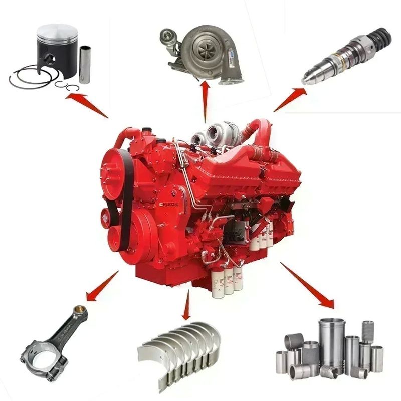 Excavator 6D102 6BT ডিজেল ইঞ্জিন পার্টস 4063845 রক্ষণাবেক্ষণের জন্য জ্বালানী ইনজেকশন পাম্প